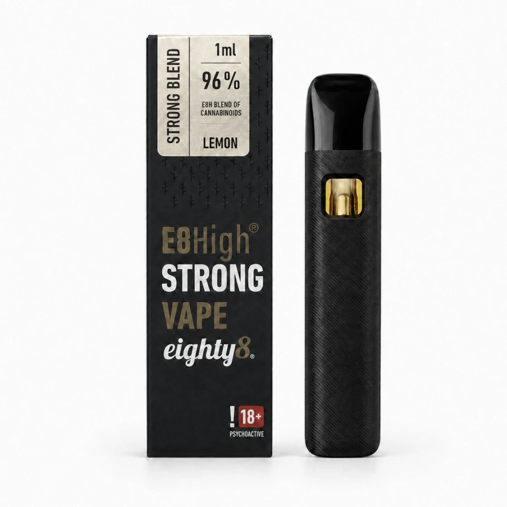 E8High DISPOSABLE VAPE Strong Lemon 1 ml Eighty8
