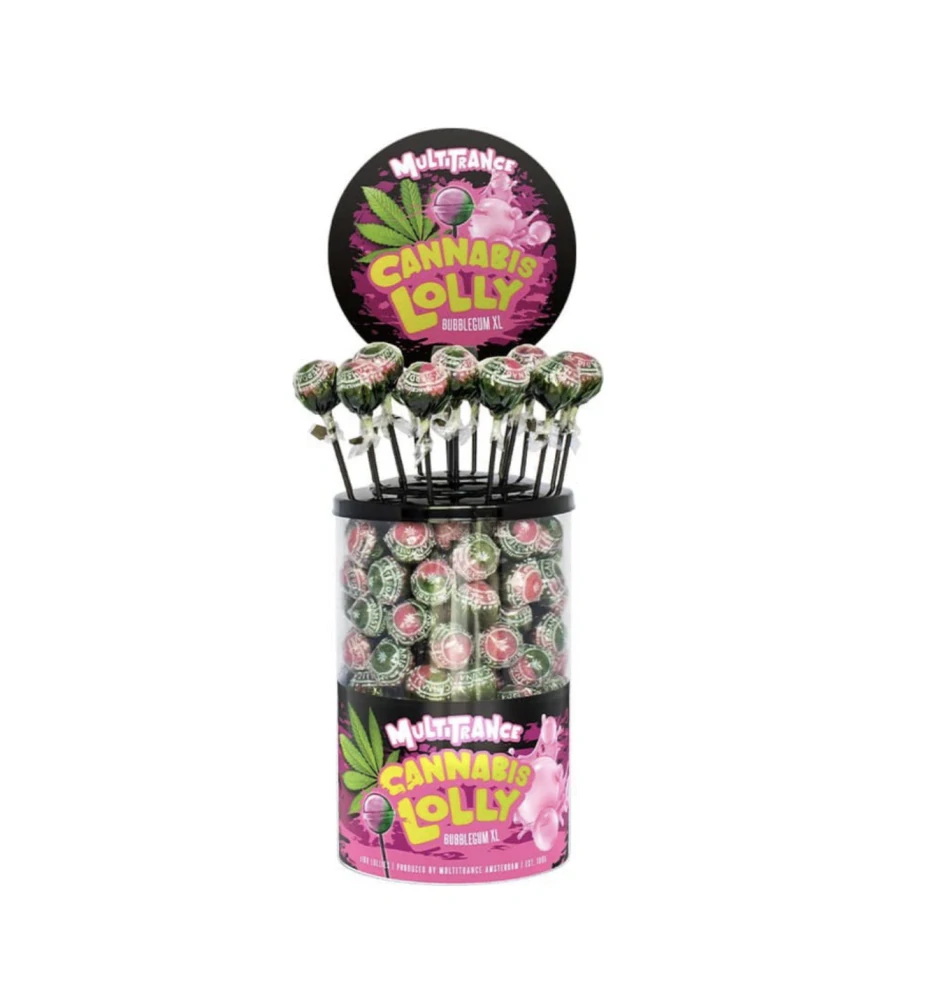 Konopná lízanka Bubble Gum