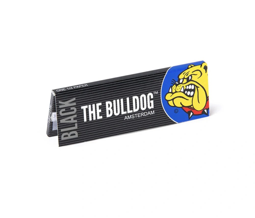 Papieriky The Bulldog Black 1¼ – 50 ks