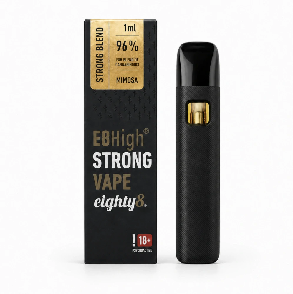 E8High DISPOSABLE VAPE Strong Mimoza 1 ml Eighty8