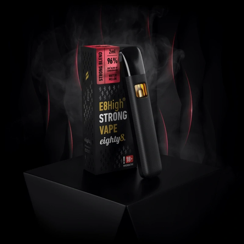 E8High DISPOSABLE VAPE Strong Watermelon 1 ml Eighty8