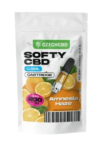 Softy CBD cartridge - Amnesia Haze 0,5 ml