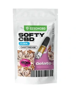 Softy CBD cartridge - Gelato 0,5 ml