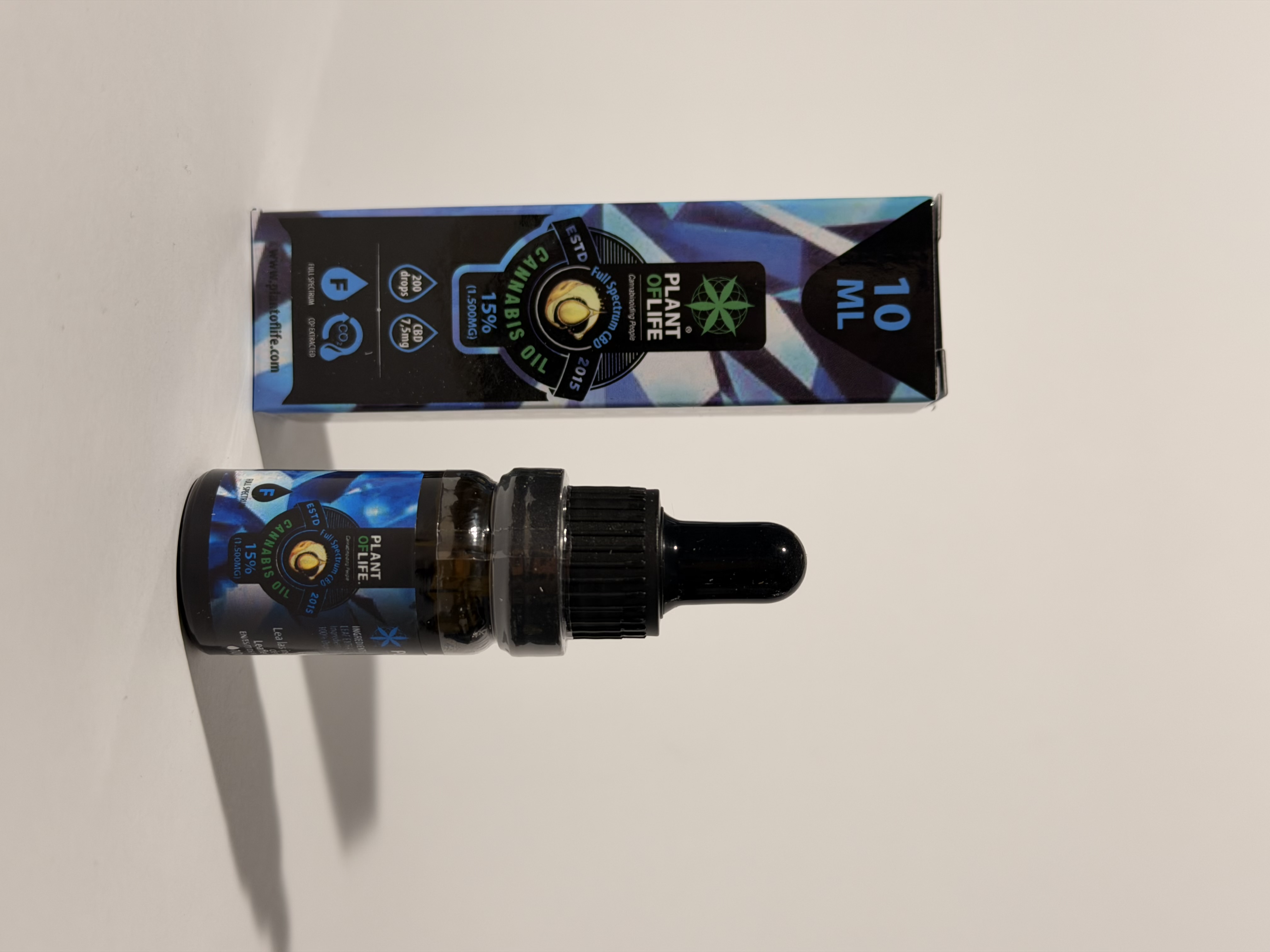 PLANT OF LIFE CBD Cannabis Oil 15% Full Spectrum – 10 ml