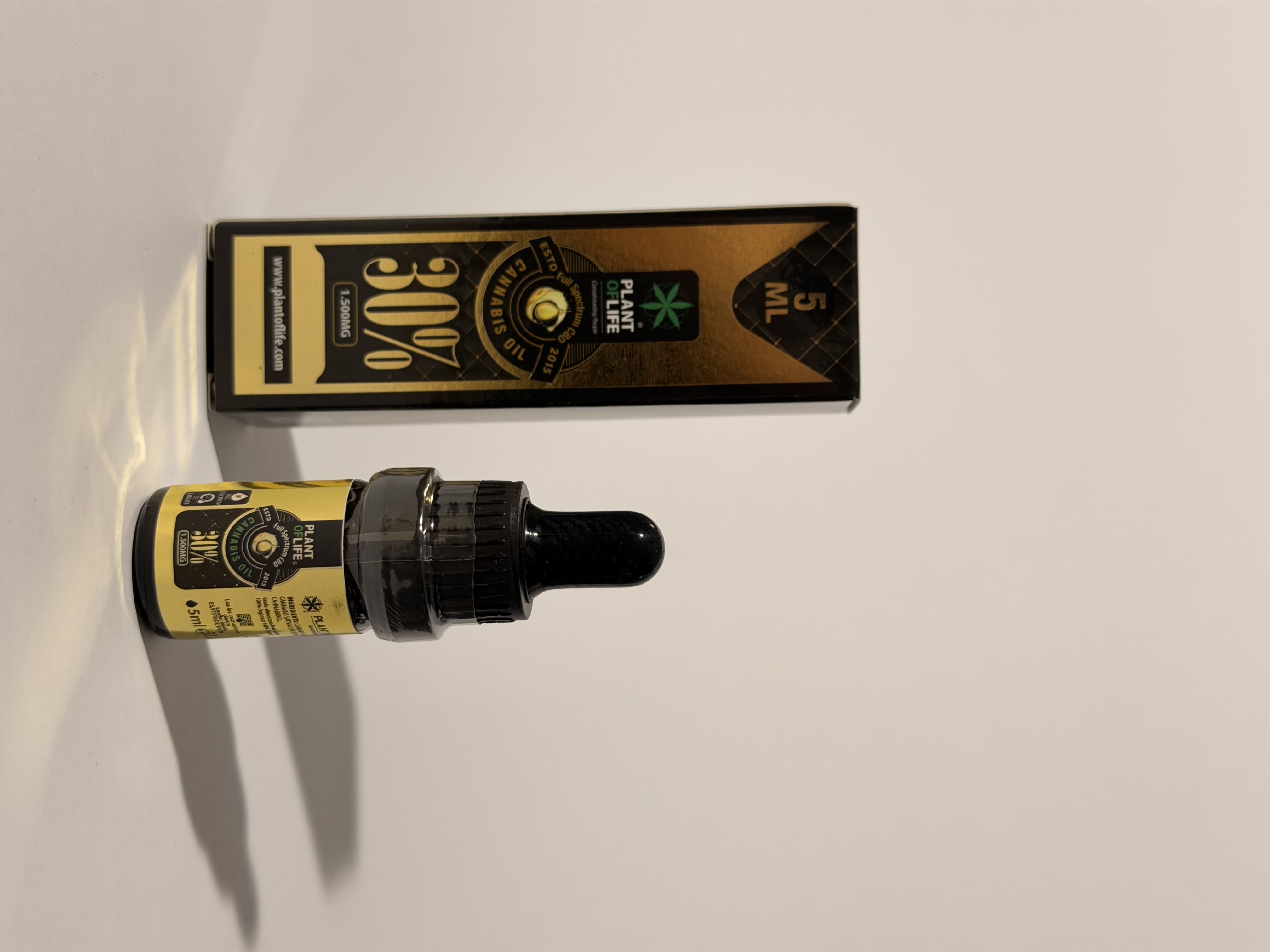 PLANT OF LIFE CBD Cannabis Oil 30% Full Spectrum – 5 ml