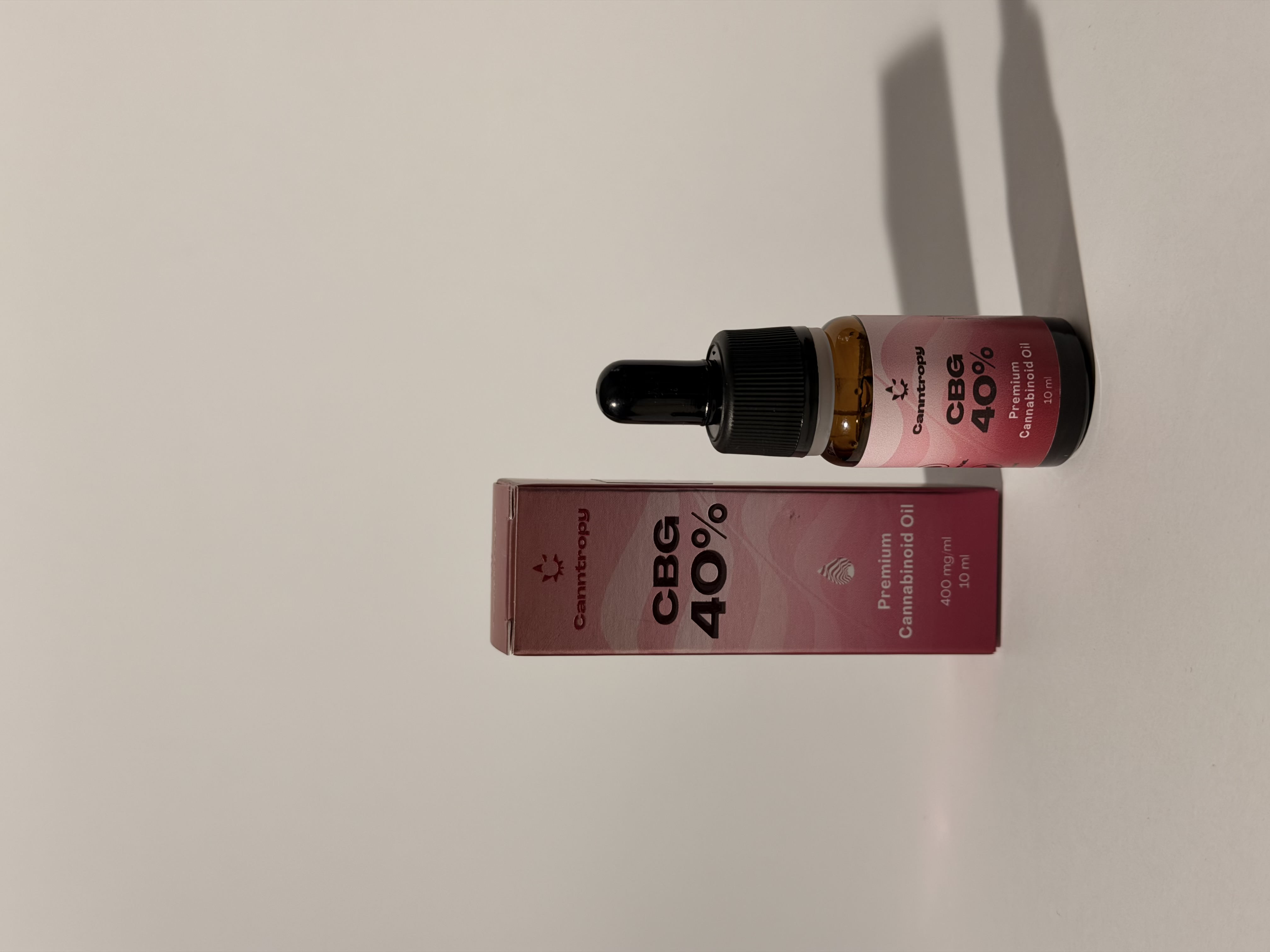 Canntropy CBG 40% Premium Cannabinoid Oil – 10 ml