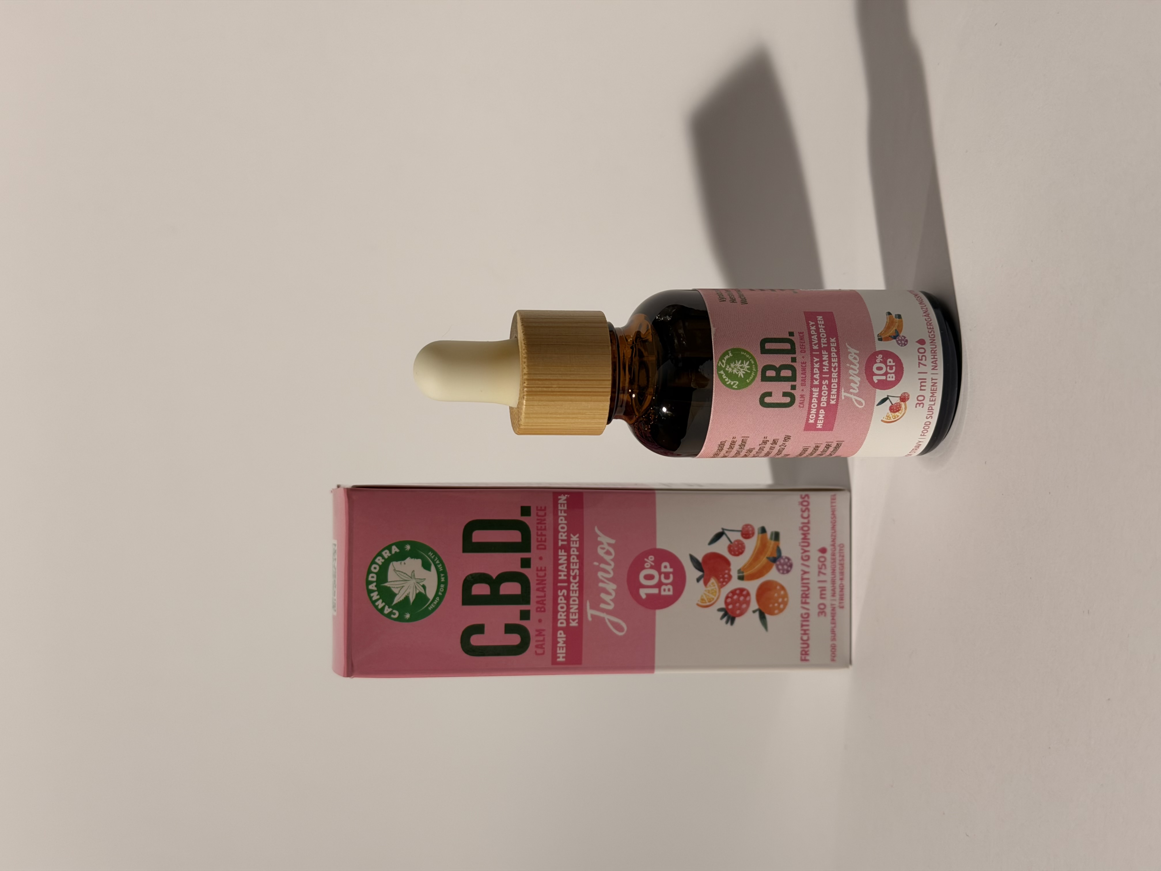 Cannadorra CBD Junior 10% BCP – Fruity Hemp Drops 30 ml