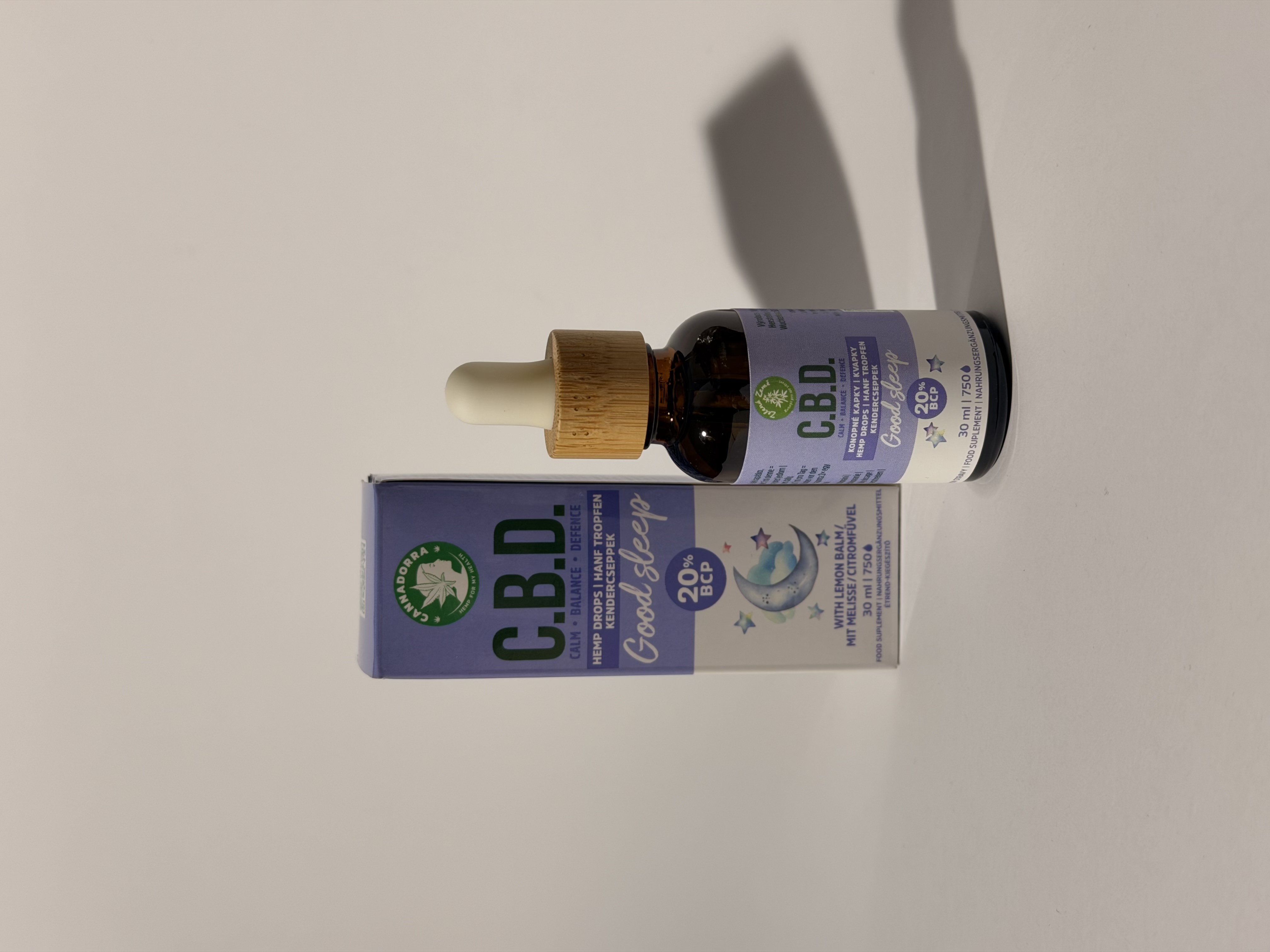 Cannadorra CBD Good Sleep 20% BCP – Lemon Balm 30 ml