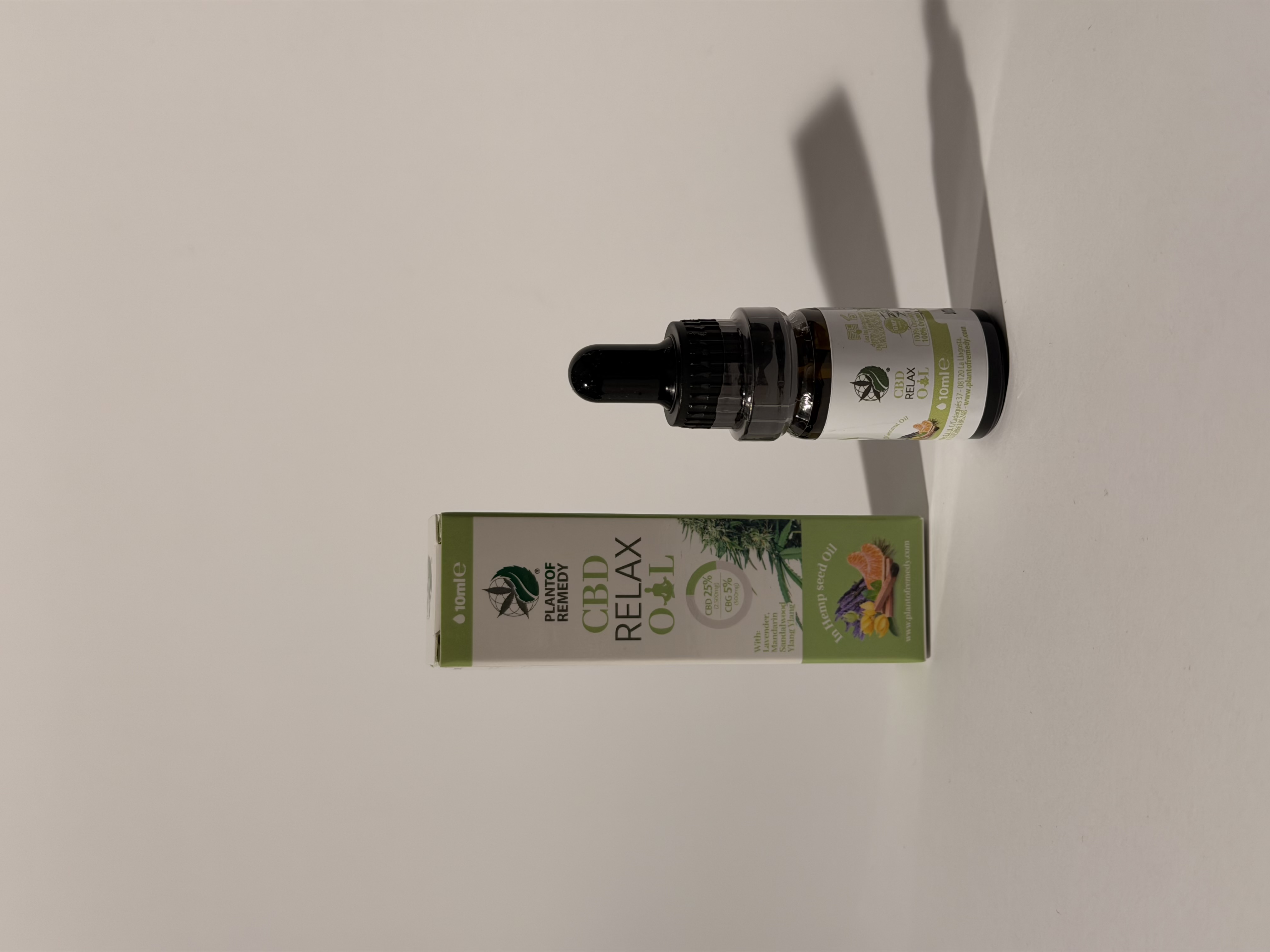 Plant of Remedy CBD Relax Oil 25% + CBG 5% – Lavender, Mandarin, Sandalwood & Ylang Ylang 10 ml