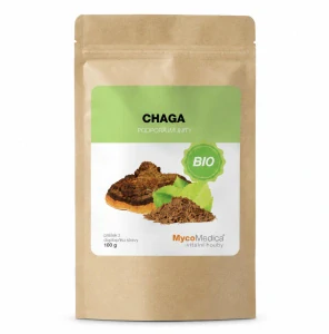 MycoMedica Chaga BIO prášok 100 g