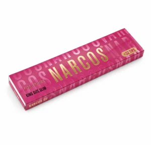Narcos Pink Edition King Size Slim papieriky + filtre