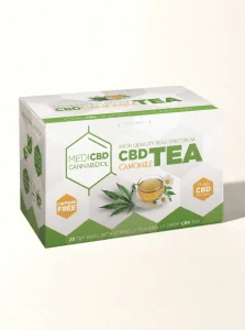 MediCBD rumančekový čaj s CBD 7,5 mg – 20 vrecúšok