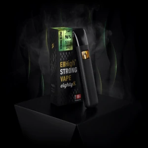 E8High DISPOSABLE VAPE Strong Green apple 1 ml  Eighty8