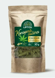 Liptovská konopná sušina CBD 6%, 30 g