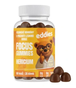 Eddies – Focus gumíky na podporu pamäti