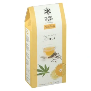 Konopný čaj Citrus 2-3% CBG 20g, Plant of Life