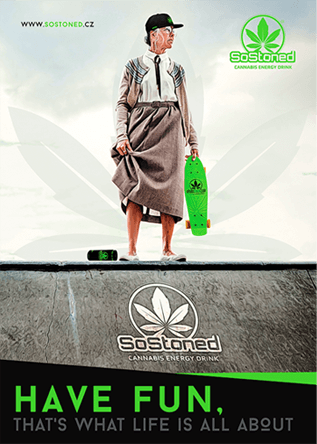 SoStoned Cannabis Energy Drink, 330 ml