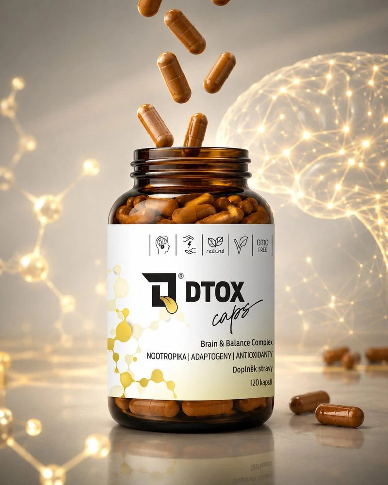 DTOX CAPS Brain & Balance Complex