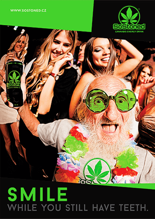 SoStoned Cannabis Energy Drink, 330 ml