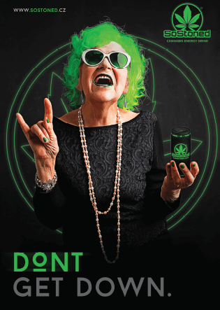 SoStoned Cannabis Energy Drink, 330 ml